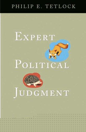 Expert Political Judgment by Philip Tetlock — book cover